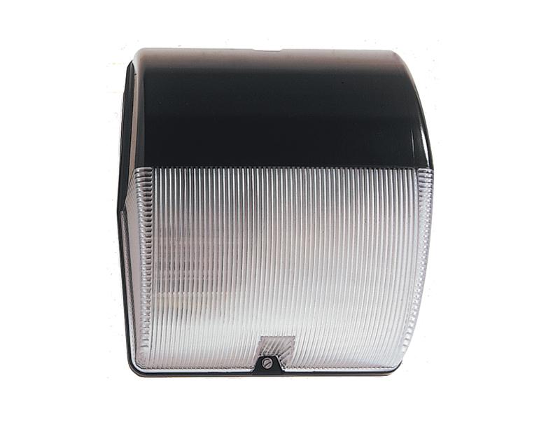 1 Lamp 70W MH, Top & Bottom Trim, Wall Mount